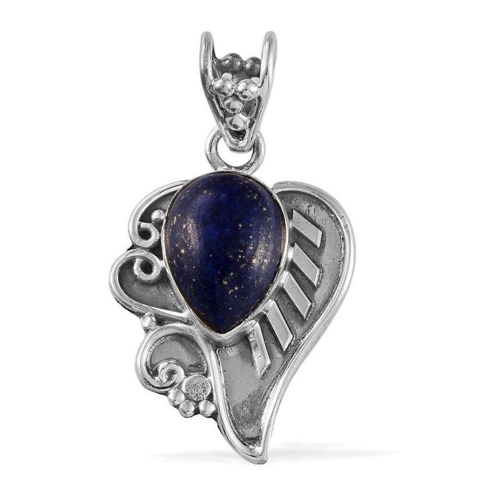 Artisan Crafted Lapis Lazuli (Pear) Pendant
